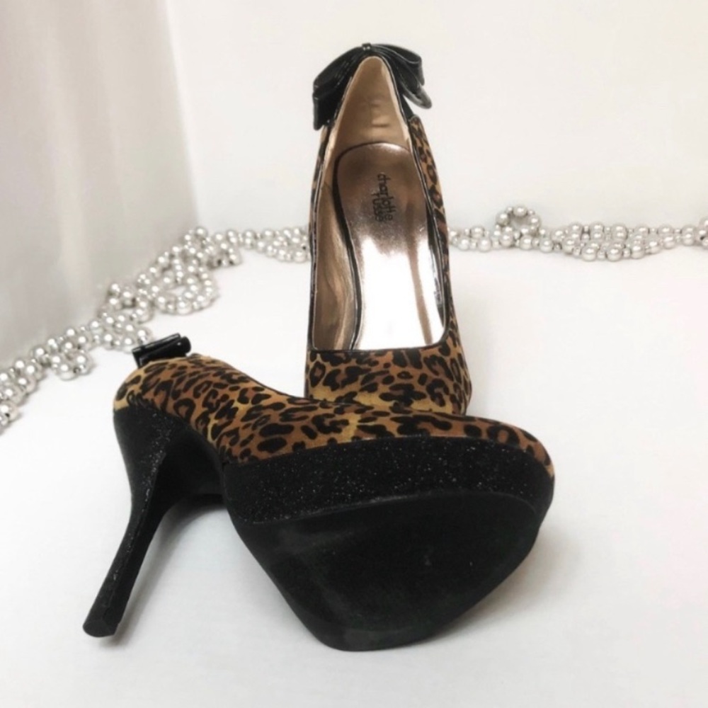 Charlotte Russe Leopard Print Platform Stilettos - Picture 5 of 7